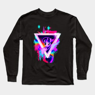 Neon Twilight Sparkle Long Sleeve T-Shirt